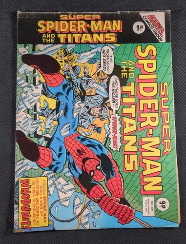 Marvel comics super - comics:, spider