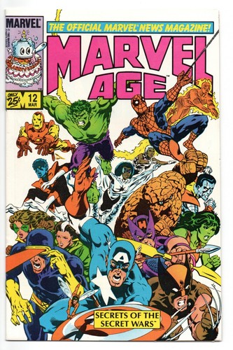 Marvel age 1984 fumetto - 12, 1°