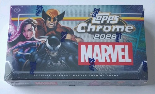 2026 topps chrome marvel - chrome,
