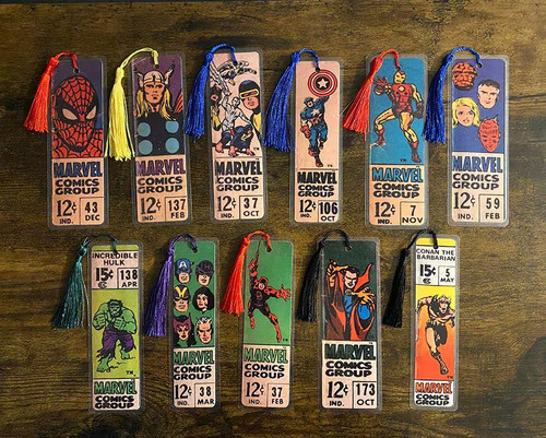 Segnalibri marvel comics - segnalibri,