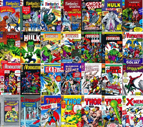 Marvel masterworks panini - marvel,